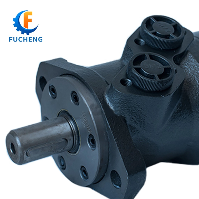 Miniature Hydraulic Drive Wheel Motor For Drilling Rig, OMS series sauer Orbital Hydraulic Motor